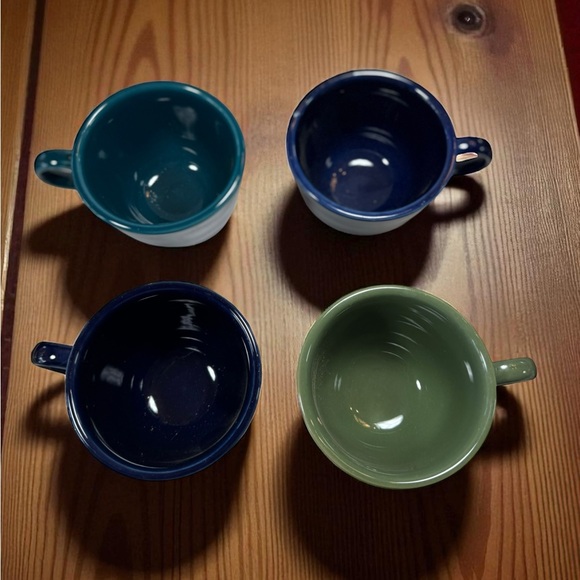 Classic 7 3/4 OZ Tea Cup, set of 4, various colors - Picture 1 of 3